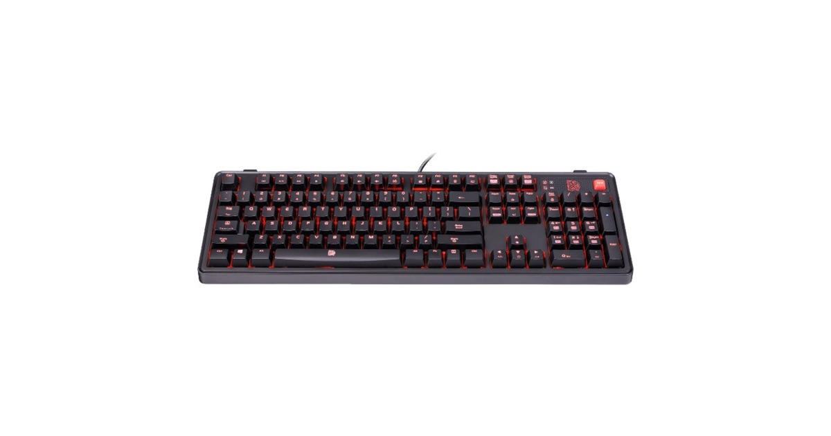 Tt eSPORTS Meka Pro Gaming, Gaming-Tastatur(schwarz, DE-Layout, Cherry MX Blue)