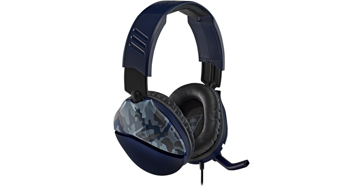 Turtle Beach Recon 70, Gaming-Headset(tarnfarben/blau, 3,5 mm Klinke) Turtle Beach Recon 70, Gaming-Headset(tarnfarben/blau, 3,5 mm Klinke)