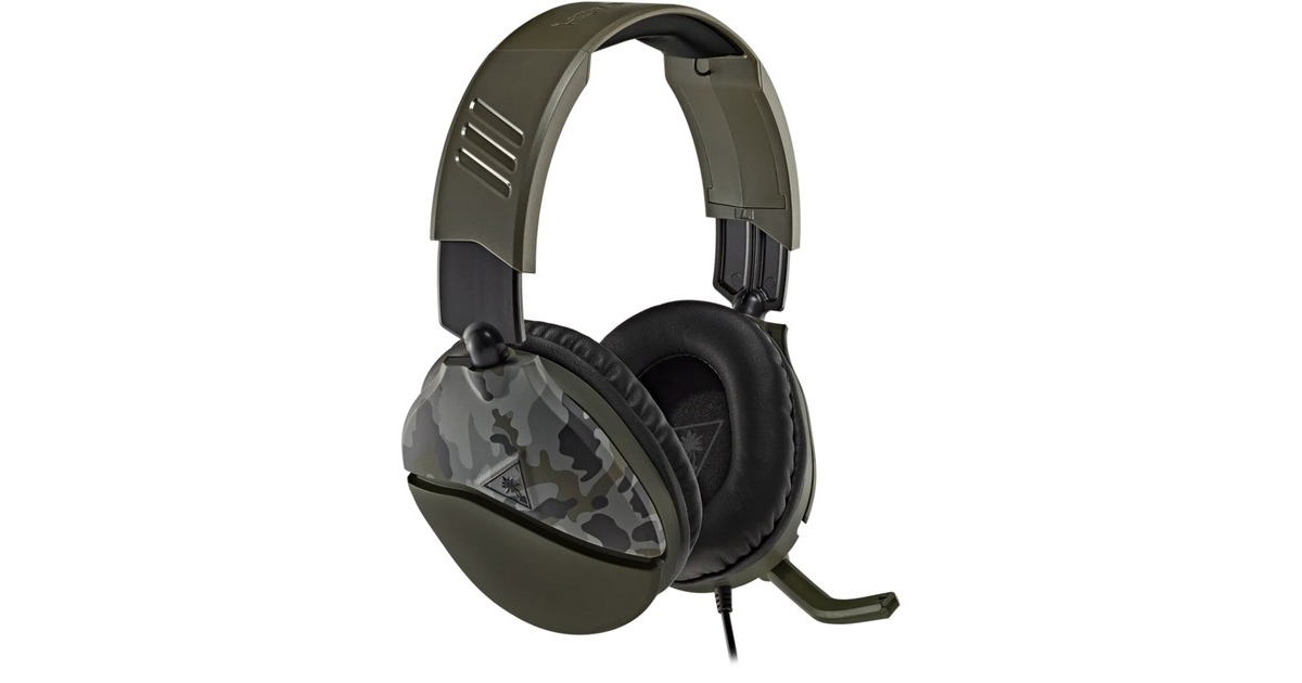 Turtle Beach Recon 70, Gaming-Headset(tarnfarben, 3,5 mm Klinke)