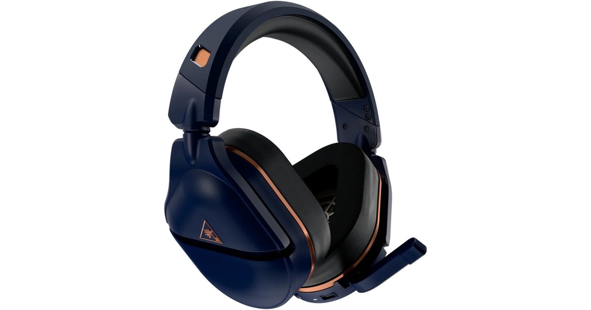 Turtle Beach Stealth 700 Gen 2 MAX, Gaming-Headset(dunkelblau/bronze, USB-C, für PS4 und PS5)