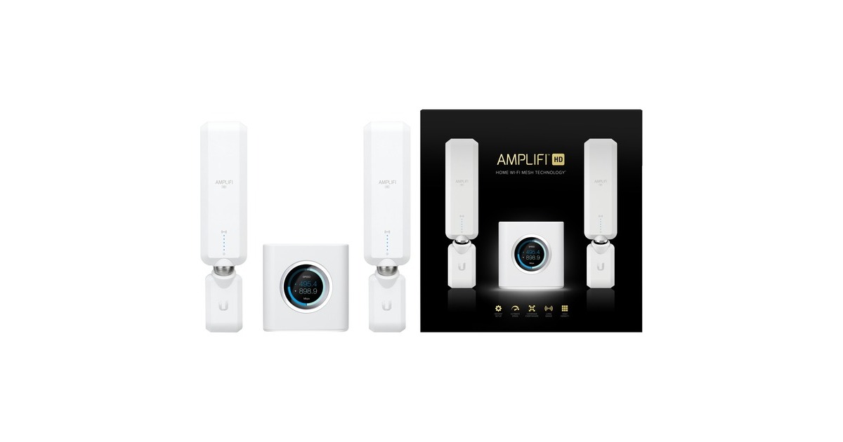Ubiquiti AmpliFi HD WiFi System, Mesh Router