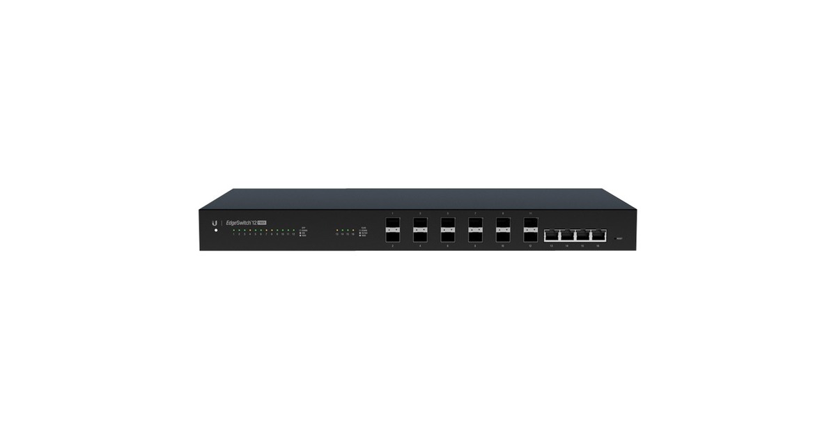 Ubiquiti ES-12F, Switch(schwarz)
