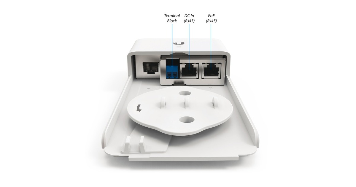 Ubiquiti FiberPoE F-POE-G2, PoE-Injektor(weiß)