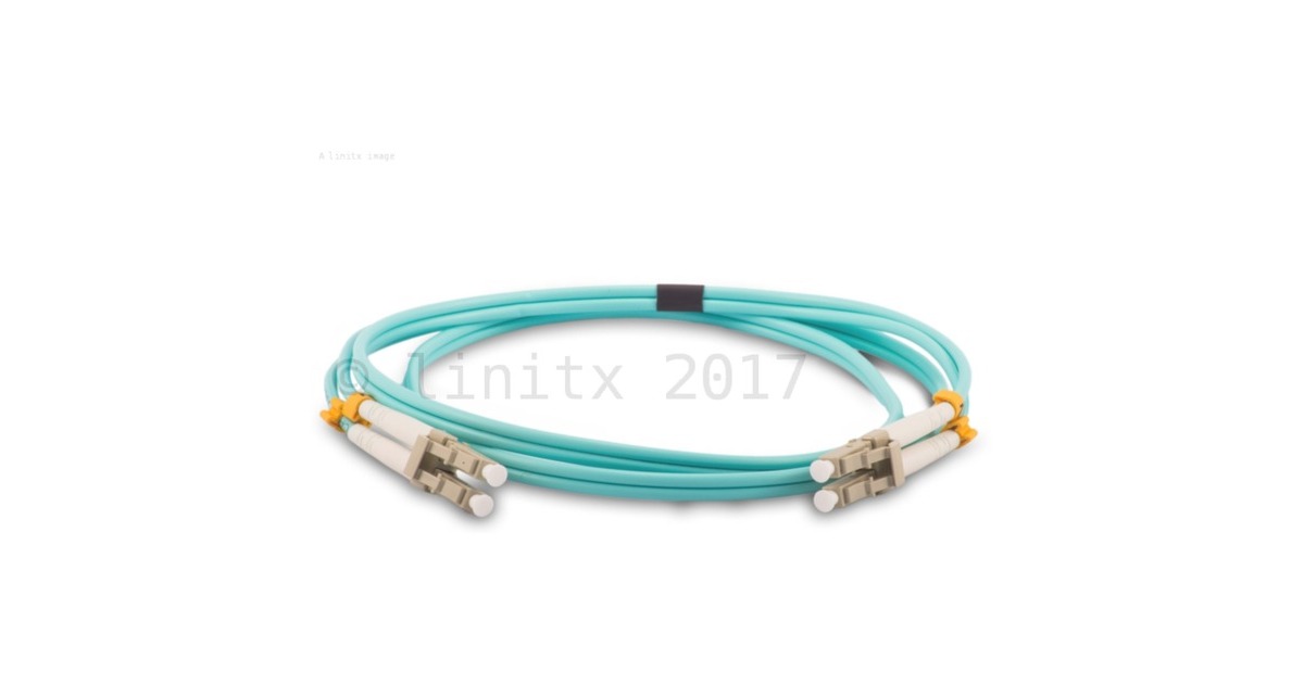 Ubiquiti LWL Kabel UOC-5 LC-LC Multi OM3(türkis, 5 Meter)