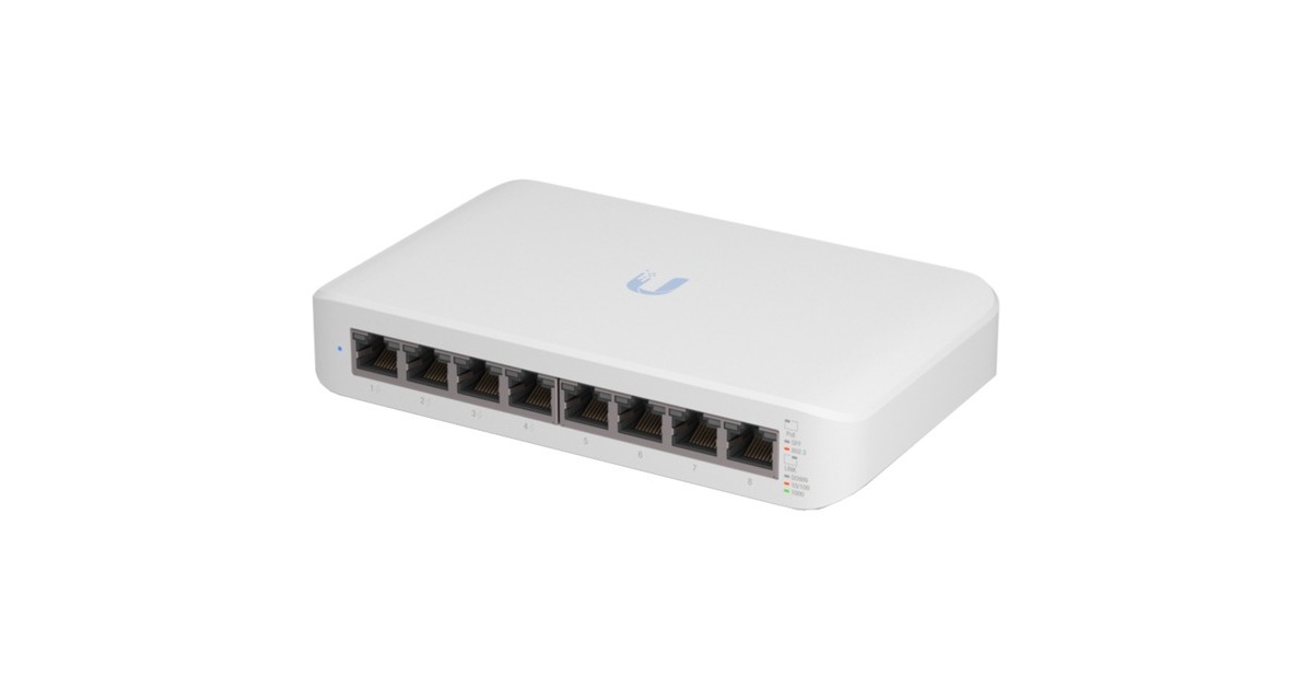 Ubiquiti USW-Lite-8-POE, Switch(weiß)