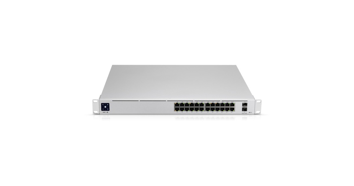 Ubiquiti USW-Pro-24-POE, Switch(grau, 400W PoE Budget)