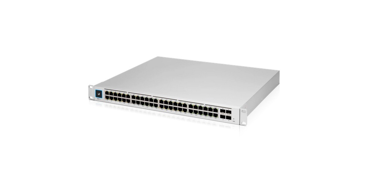 Ubiquiti USW-Pro-48-POE, Switch(grau, 600W PoE Budget)