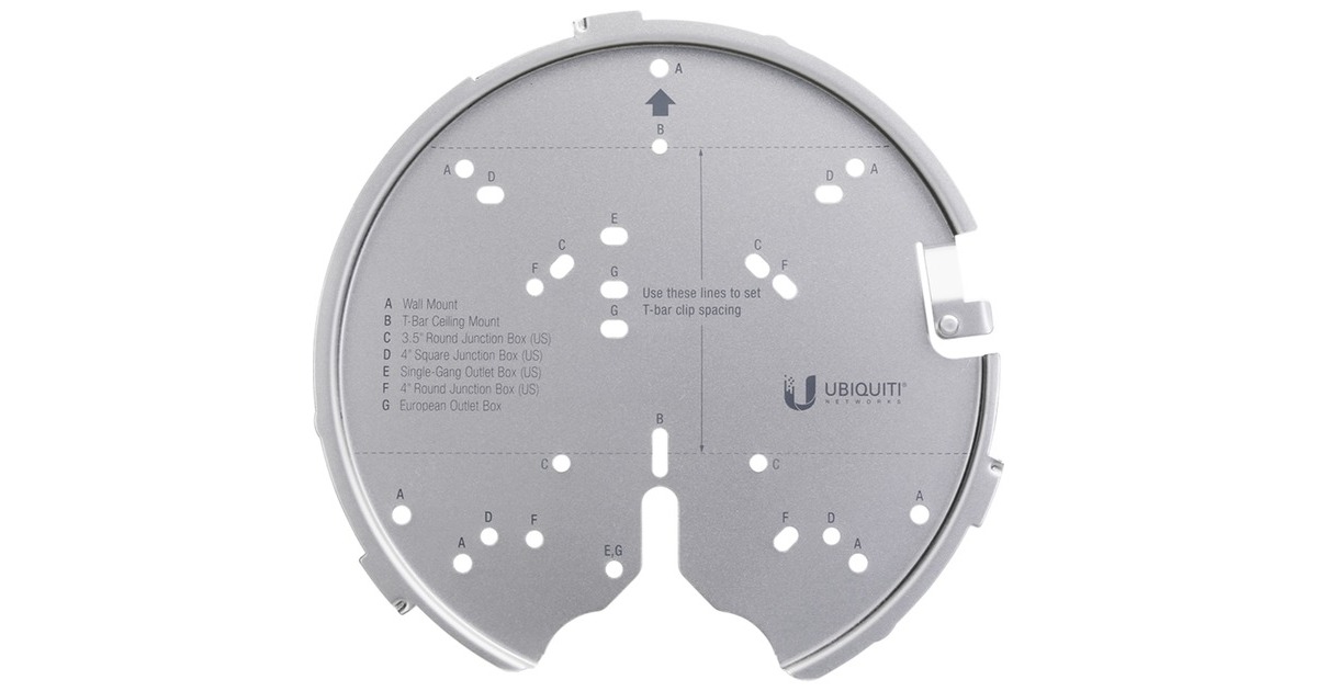 Ubiquiti UniFi Professional Mounting System, Befestigung/Montage(silber)