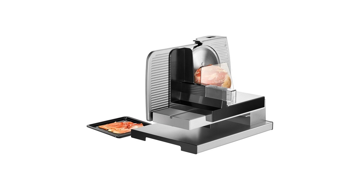 Unold Allesschneider Metall Plus 78826(silber/schwarz, 100 Watt)