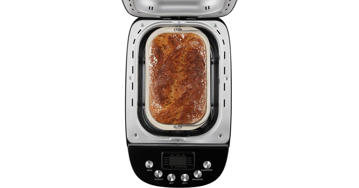 Unold Backmeister Big Black, Brotbackautomat(schwarz, 850 Watt, für Brote bis 1,5kg, Outlet) Unold Backmeister Big Black, Brotbackautomat(schwarz, 850 Watt, für Brote bis 1,5kg, Outlet)