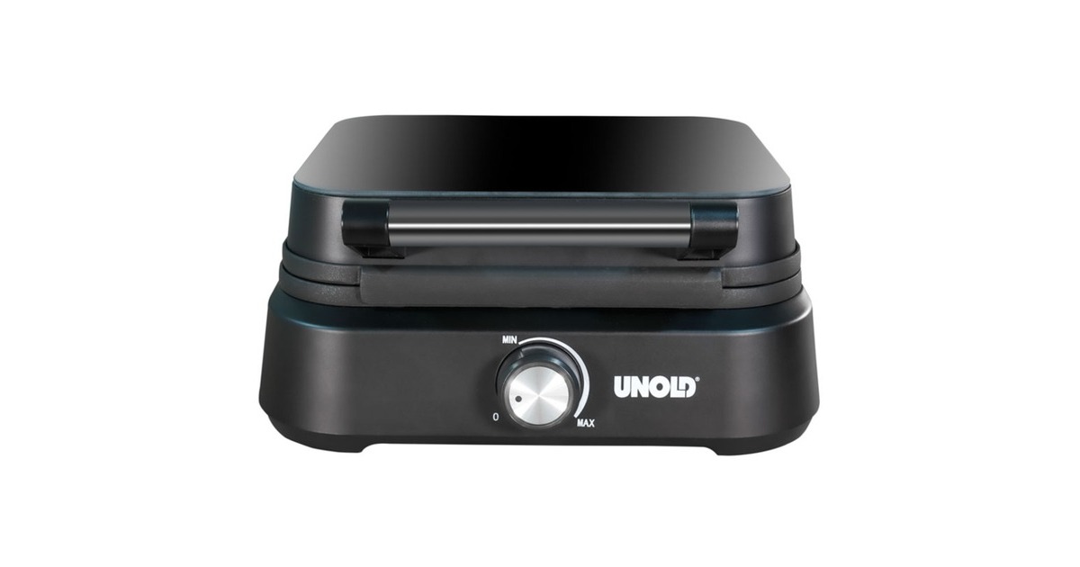 Unold Belgisches Waffeleisen Brüssel(schwarz, 1.500 Watt) Unold Belgisches Waffeleisen Brüssel(schwarz, 1.500 Watt)