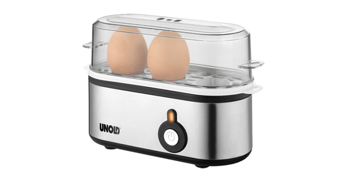 Unold Eierkocher mini 38610(silber/transparent)