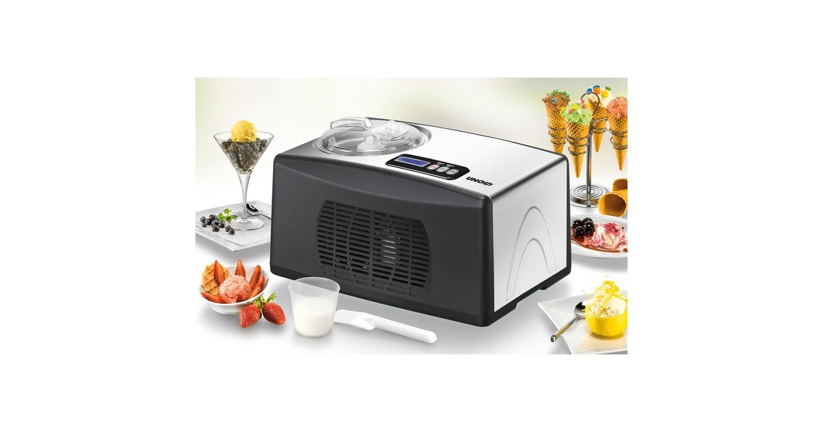 Unold Eismaschine 48806 Cortina(silber/schwarz)