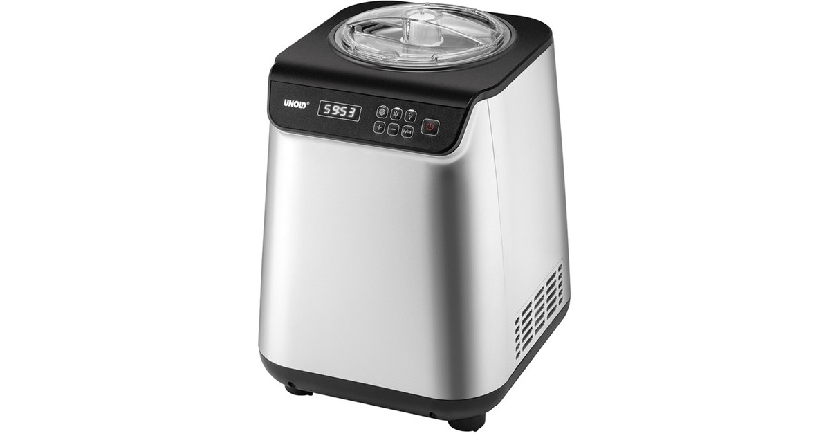 Unold Eismaschine Uno 48825(silber/schwarz)