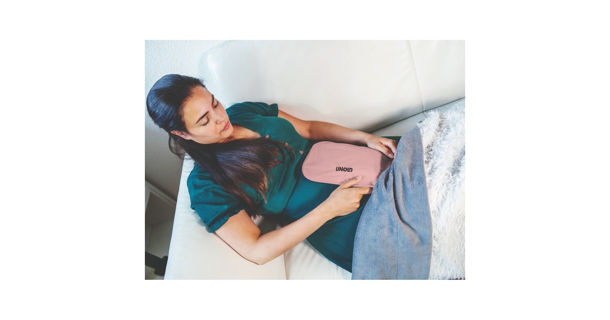 Unold Elektrische Wärmflasche Wärmi, Heizkissen(rosa)