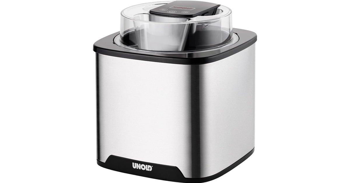 Unold Gelato 48855, Eismaschine(edelstahl/schwarz)