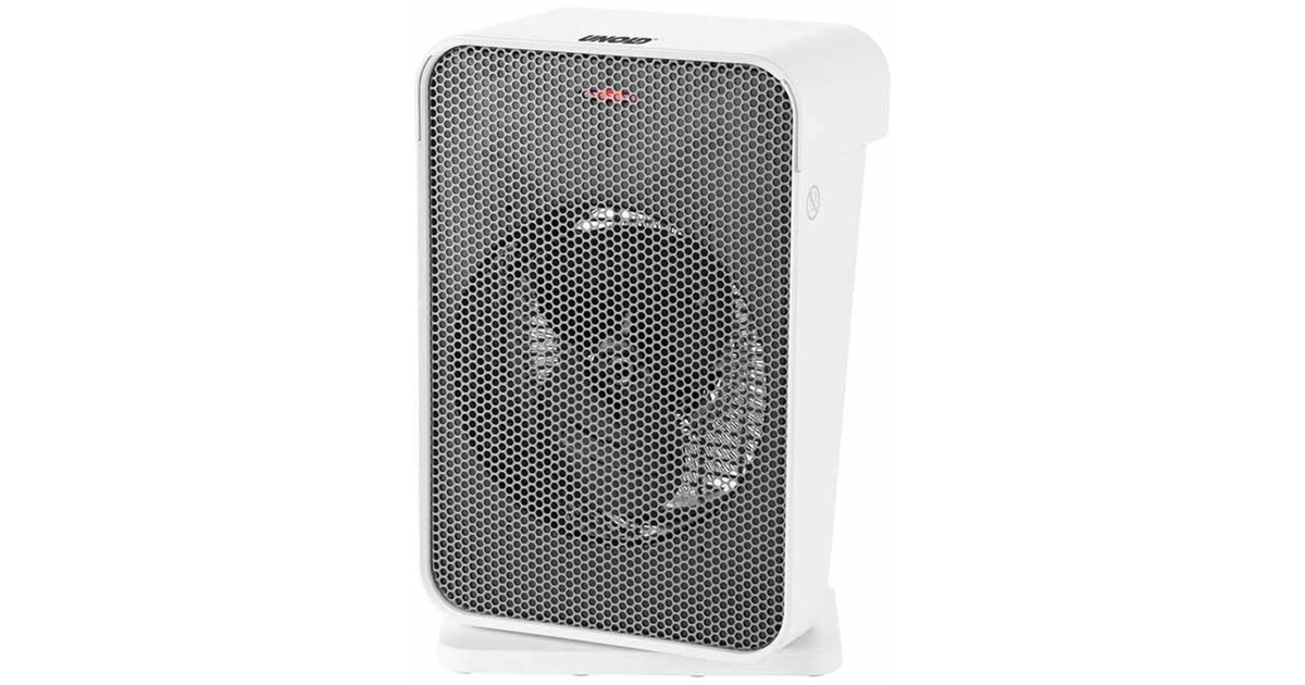 Unold Heizlüfter Box IP21(weiß/grau, 2.000 Watt)