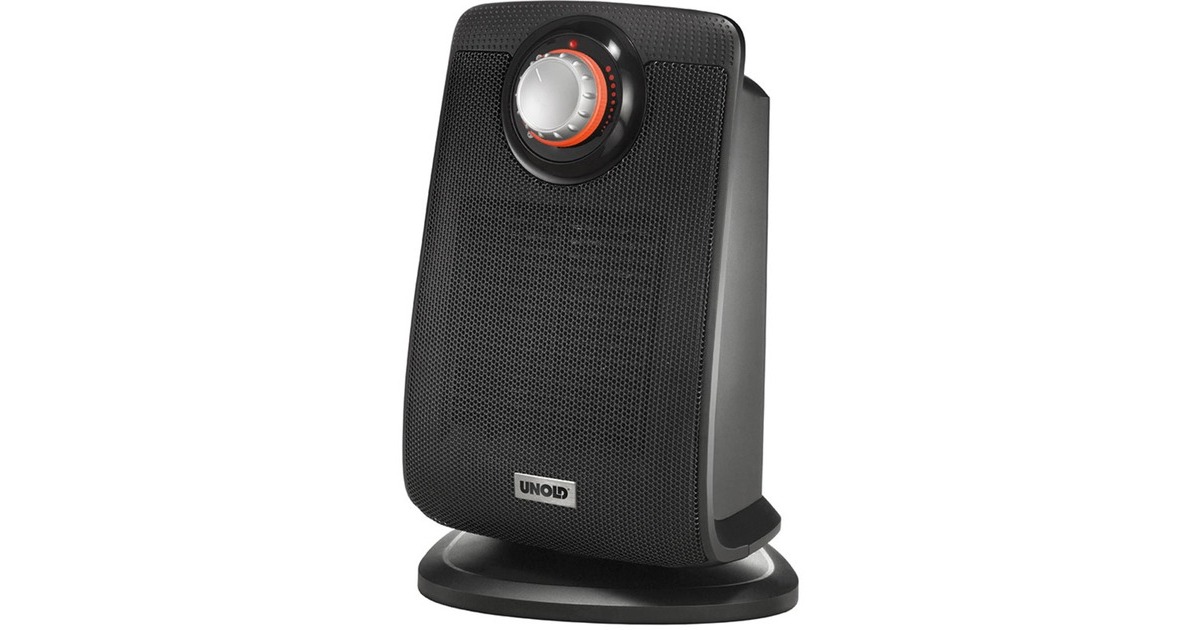 Unold Keramik-Heizlüfter Bad(schwarz, 2.000 Watt)