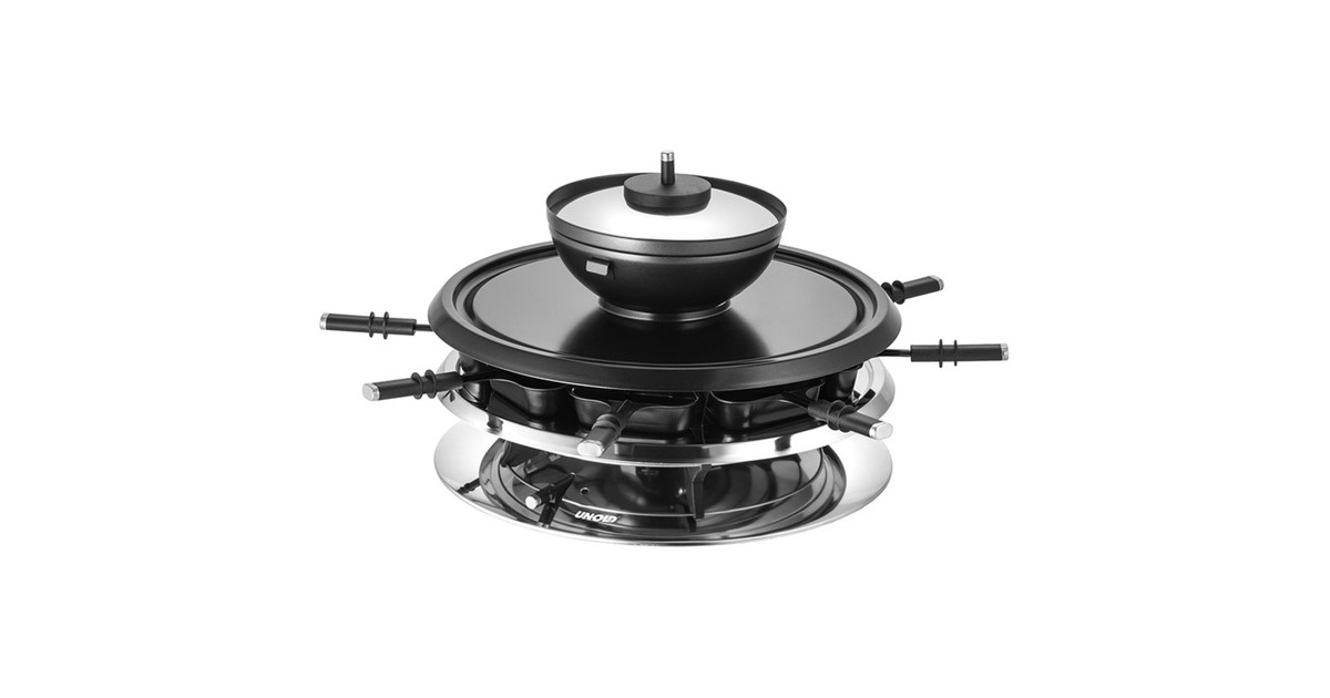 Unold Multi 4-in-1 48726, Raclette(schwarz/edelstahl)