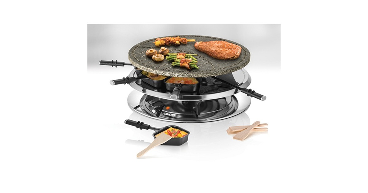 Unold Multi 4-in-1 48726, Raclette(schwarz/edelstahl)