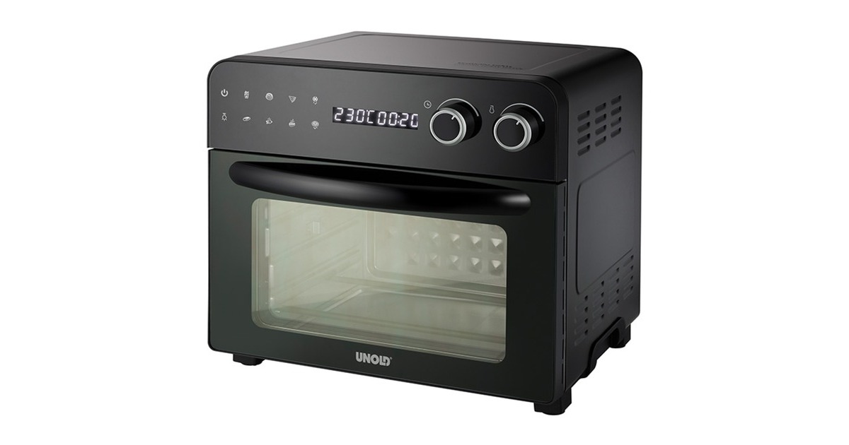 Unold Multifunktionsofen Diamant 68895, Mini-Backofen(schwarz)