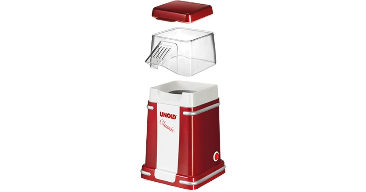 Unold Popcornmaker 48525 Classic(rot/weiß)