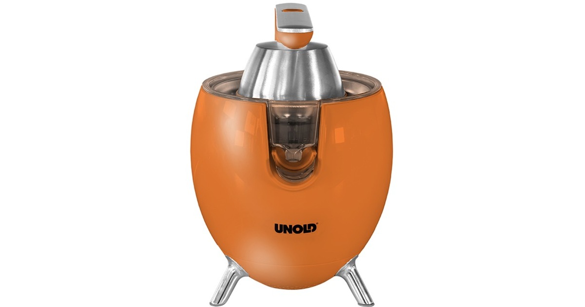 Unold Power Juicy, Zitruspresse(orange/edelstahl)