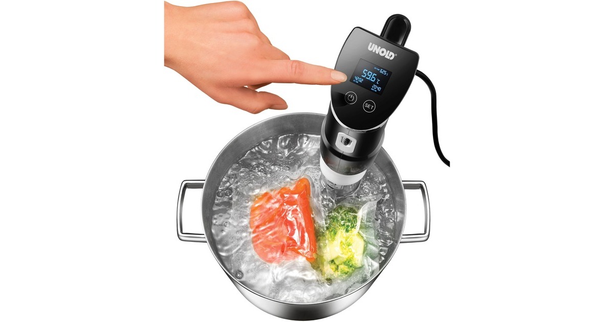 Unold Sous Vide Stick Time 58915, Sous-Vide Garer(schwarz)