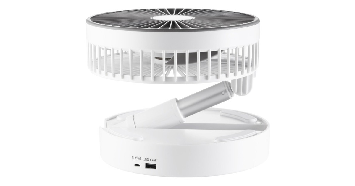 Unold TELESKOP-VENTI Cordless , Ventilator(weiß/grau)