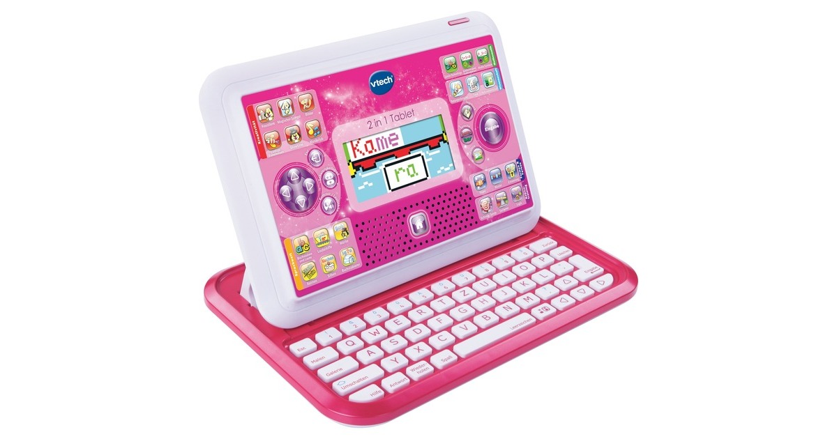 VTech 2 in 1 Tablet pink, Lerncomputer(rosa/pink)