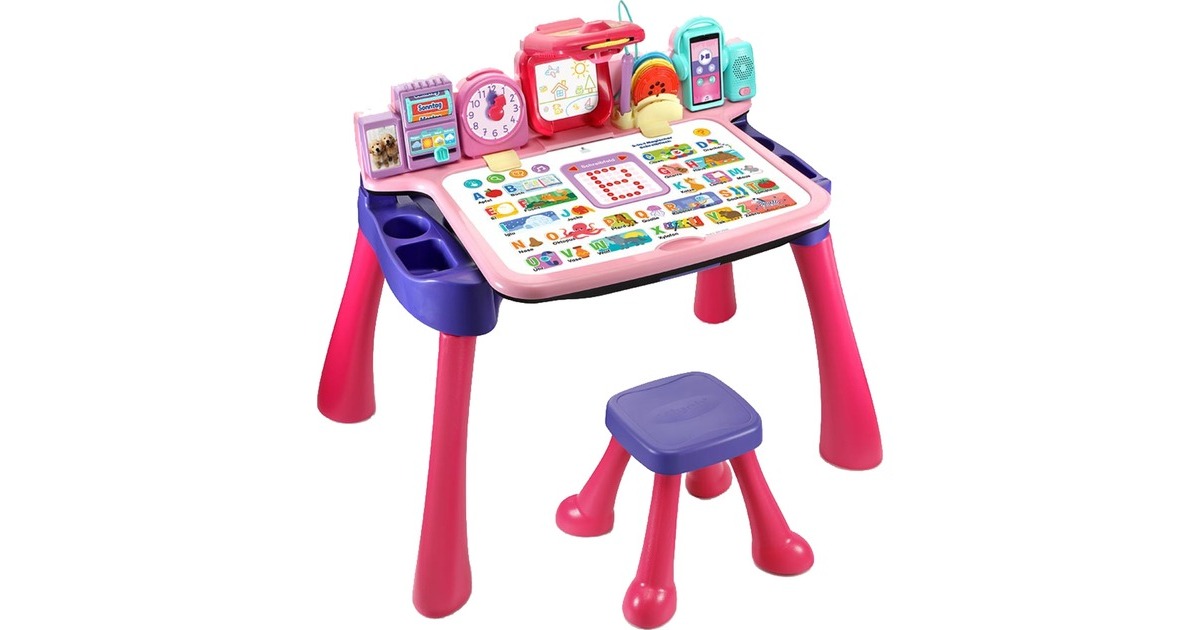VTech 5-in-1 Magischer Schreibtisch(pink)