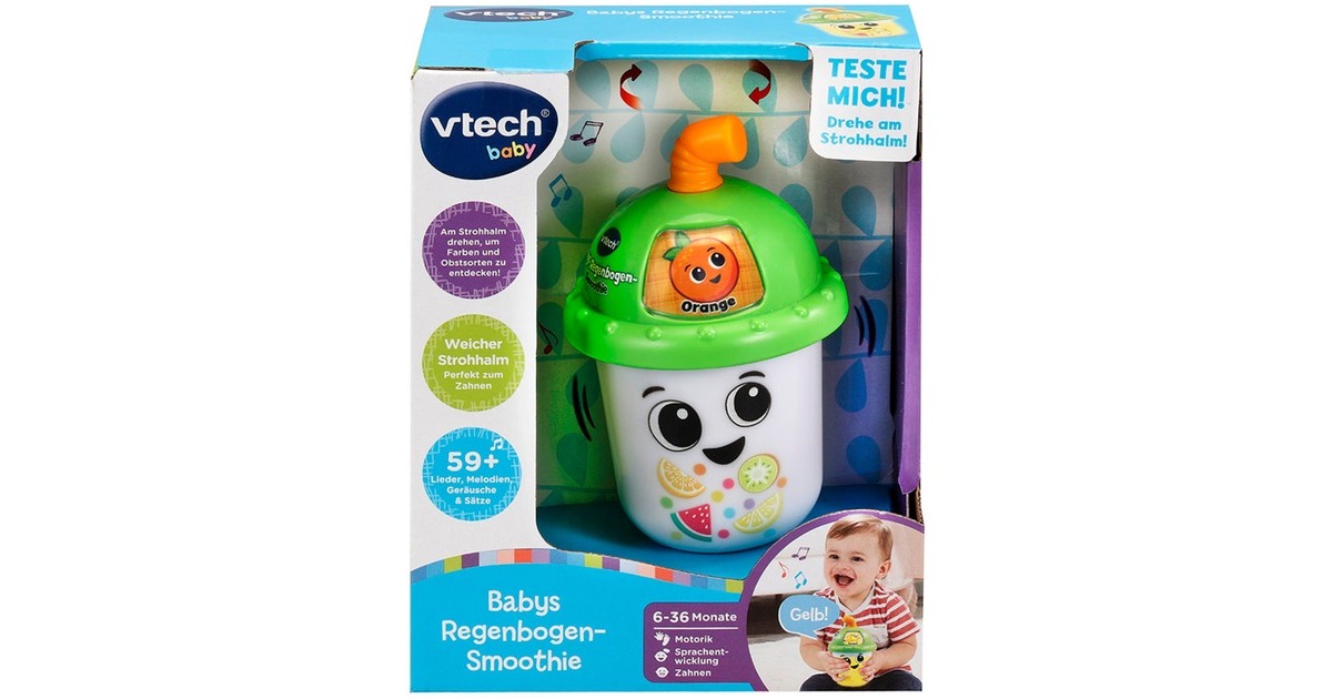 VTech Babys Regenbogen-Smoothie, Lernspaß
