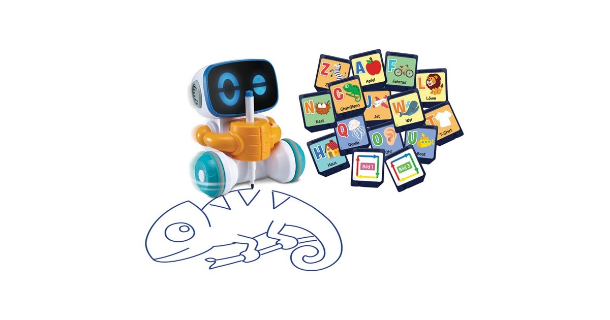 VTech Codi, der clevere Mal-Roboter, Spielfigur