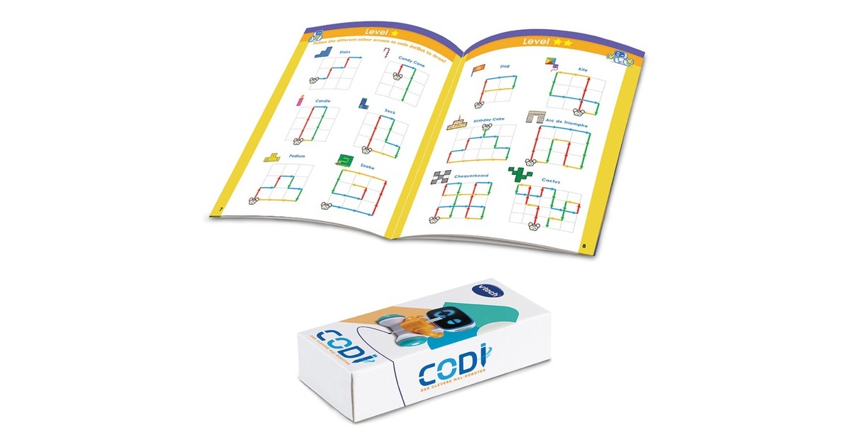 VTech Codi, der clevere Mal-Roboter, Spielfigur