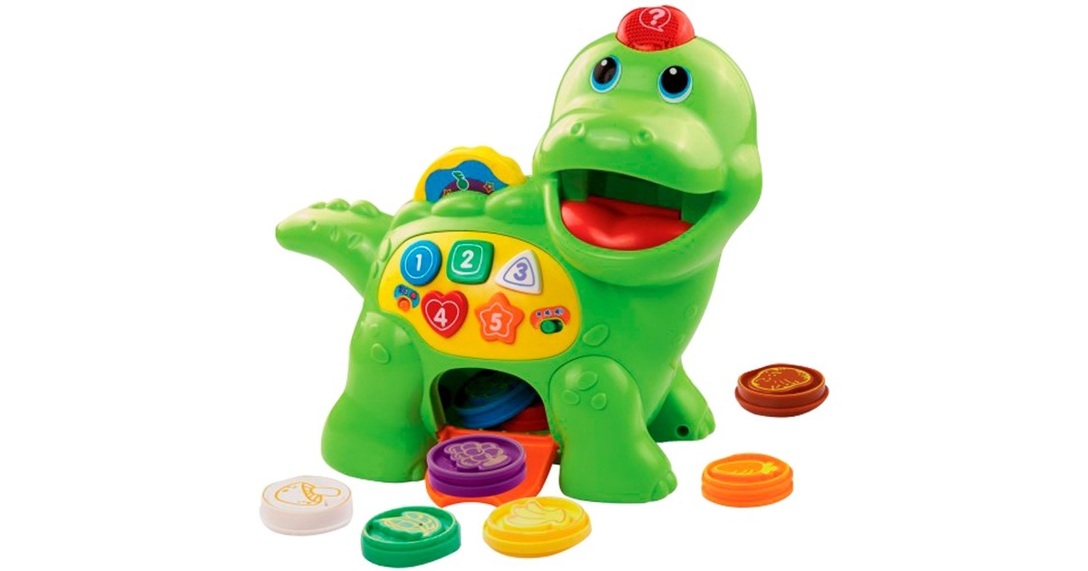 VTech Fütter-mich Dino, Lernspaß(grün/gelb)