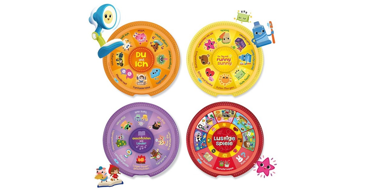 VTech Funny Sunny, die interaktive Lampen-Freundin(blau)