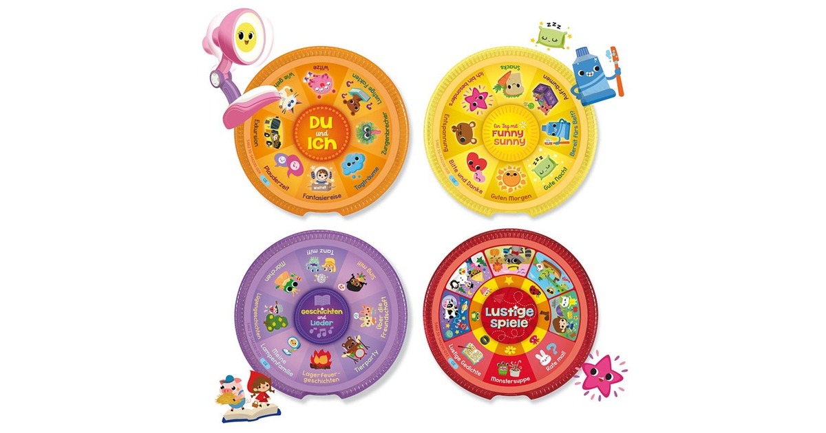 VTech Funny Sunny, die interaktive Lampen-Freundin(pink)