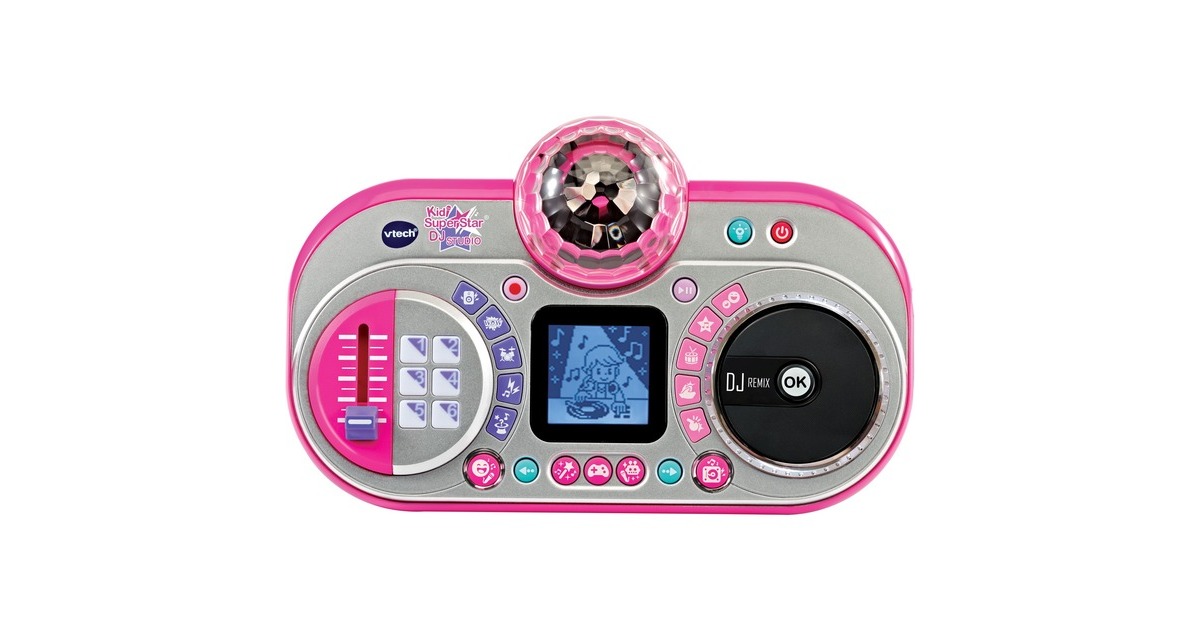 VTech Kidi Super Star DJ Studio, Mikrofon(lila/pink)
