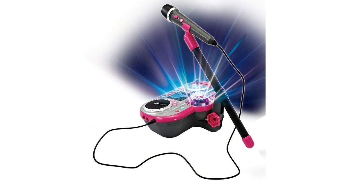 VTech Kidi Super Star DJ Studio, Mikrofon(lila/pink)