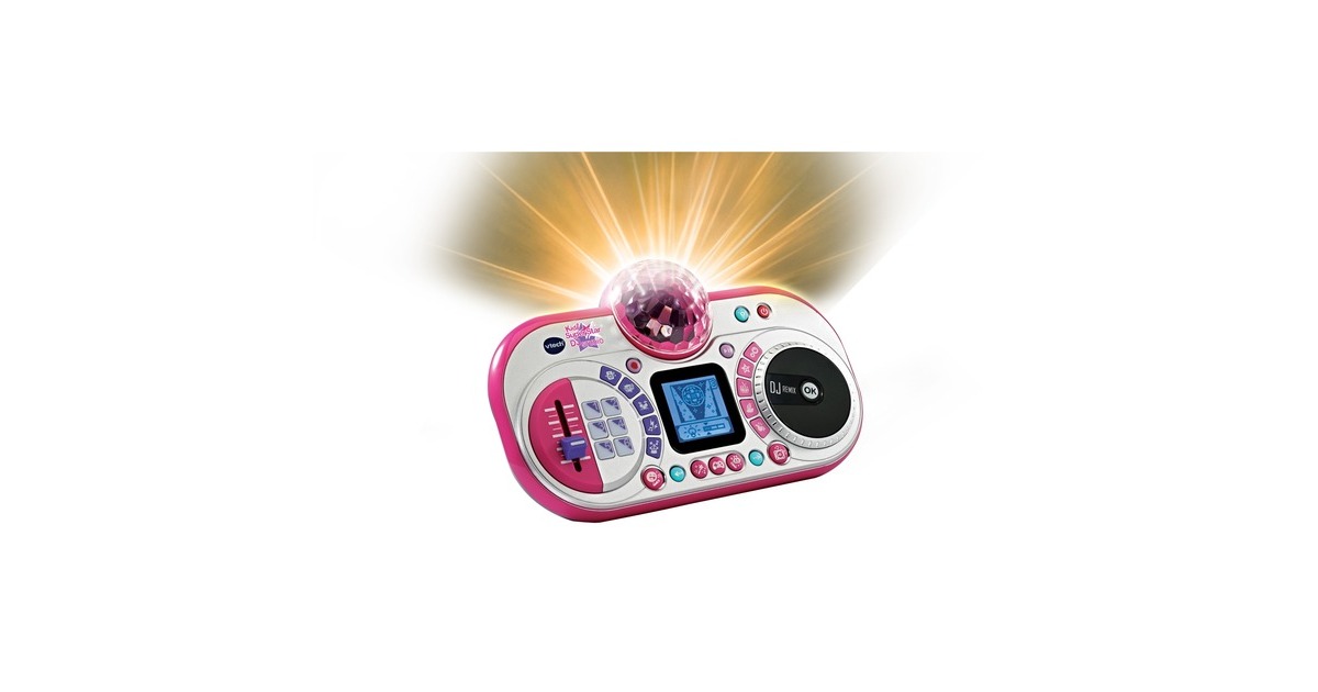 VTech Kidi Super Star DJ Studio, Mikrofon(lila/pink)