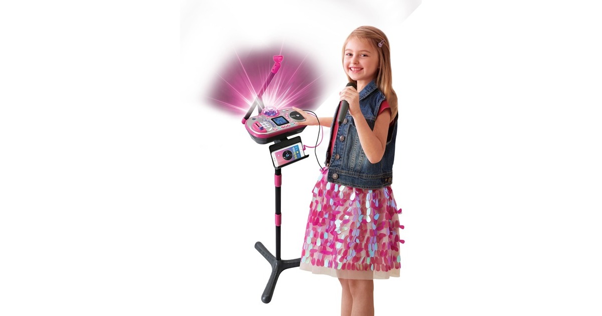 VTech Kidi Super Star DJ Studio, Mikrofon(lila/pink)