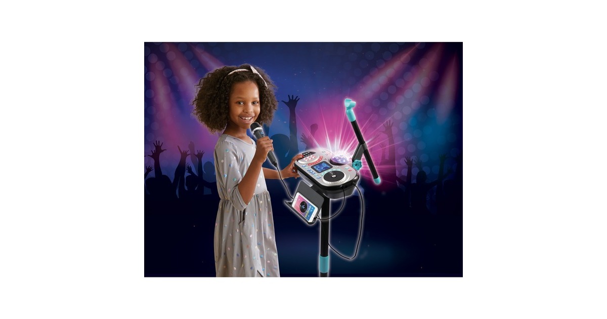 VTech Kidi Super Star DJ Studio, Mikrofon(schwarz/silber)