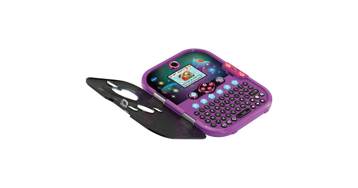 VTech Kidisecrets Selfie Music 2.0, Lerncomputer(schwarz/lila)