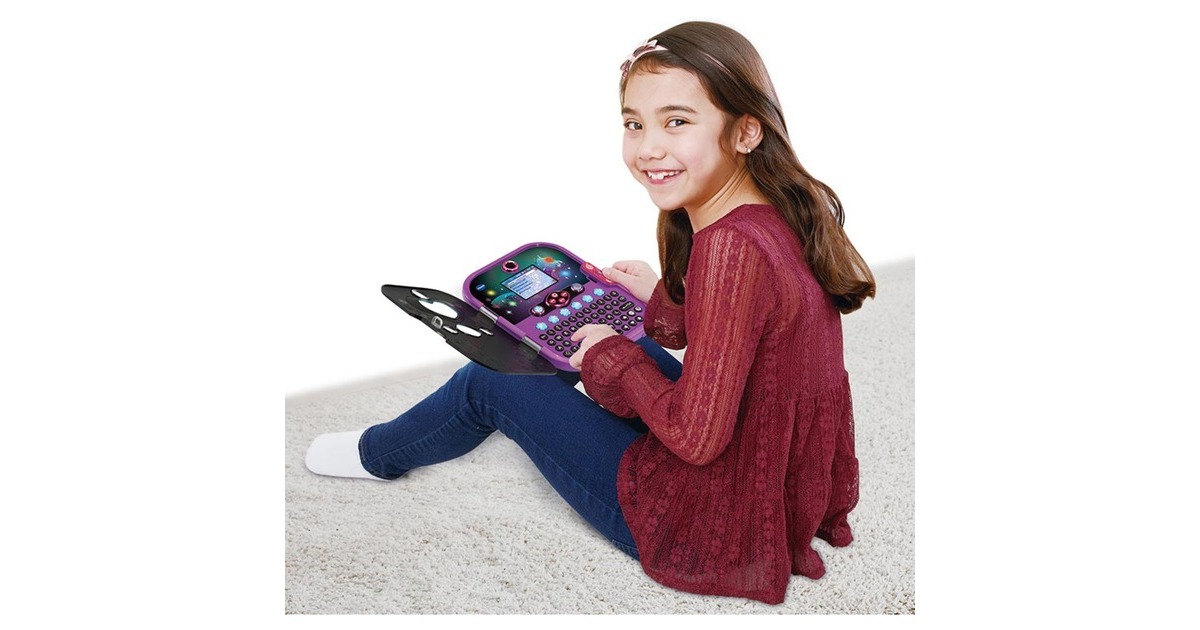 VTech Kidisecrets Selfie Music 2.0, Lerncomputer(schwarz/lila)