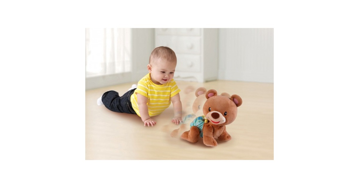 VTech Krabbel mit mir - Bär, Kuscheltier
