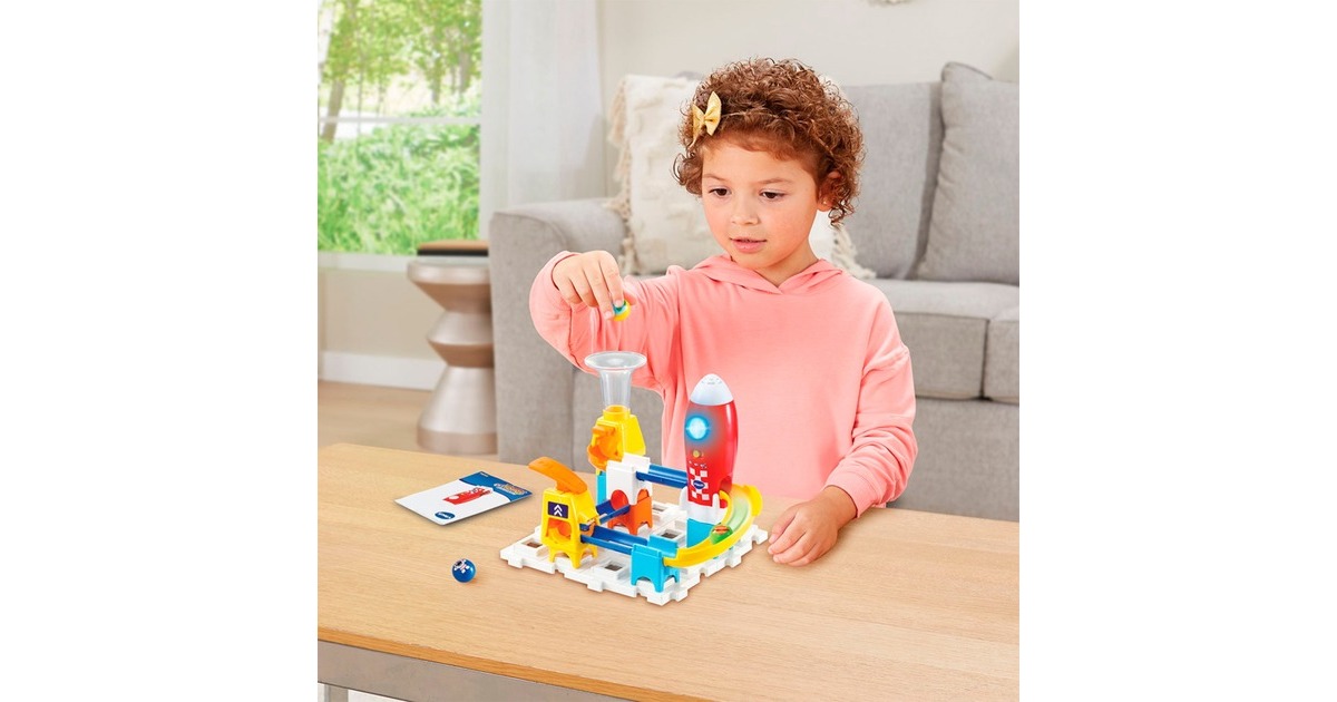 VTech Marble Rush - Erweiterung Lights&Sounds-Rakete, Bahn