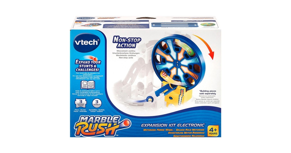 VTech Marble Rush - Erweiterung Motor-Riesenrad, Bahn