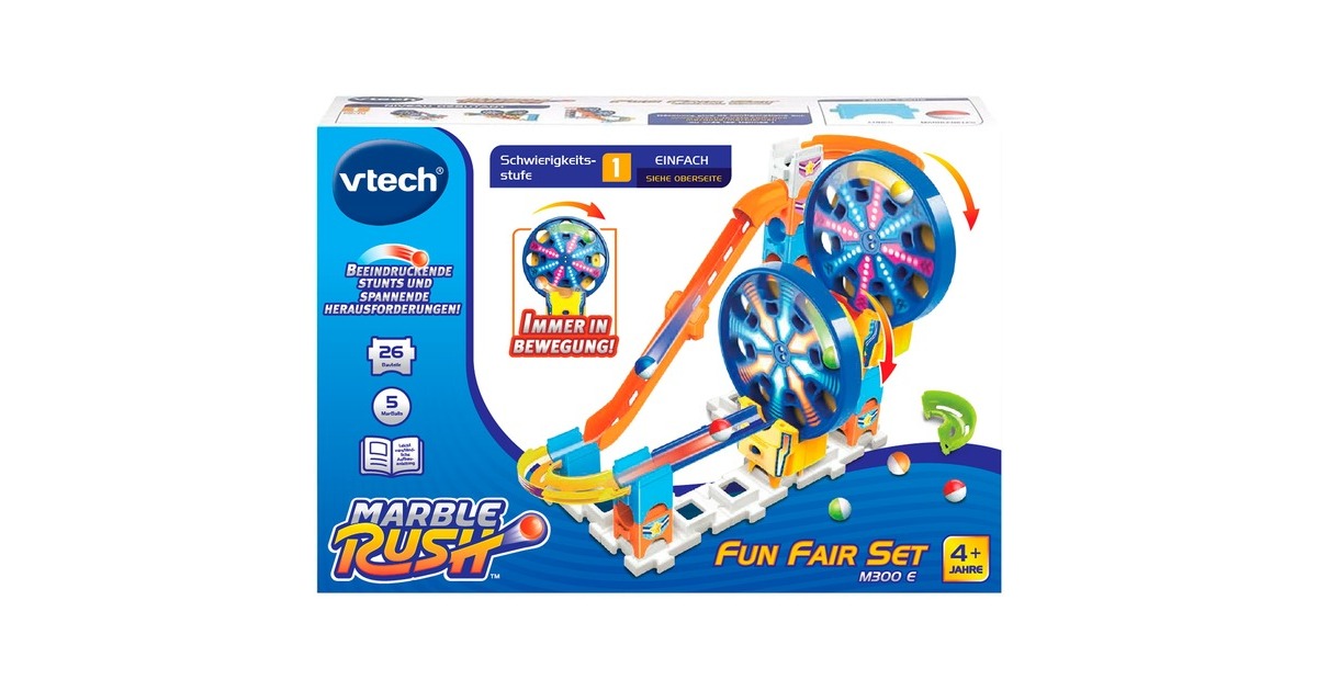 VTech Marble Rush - Fun Fair Set M300E, Bahn