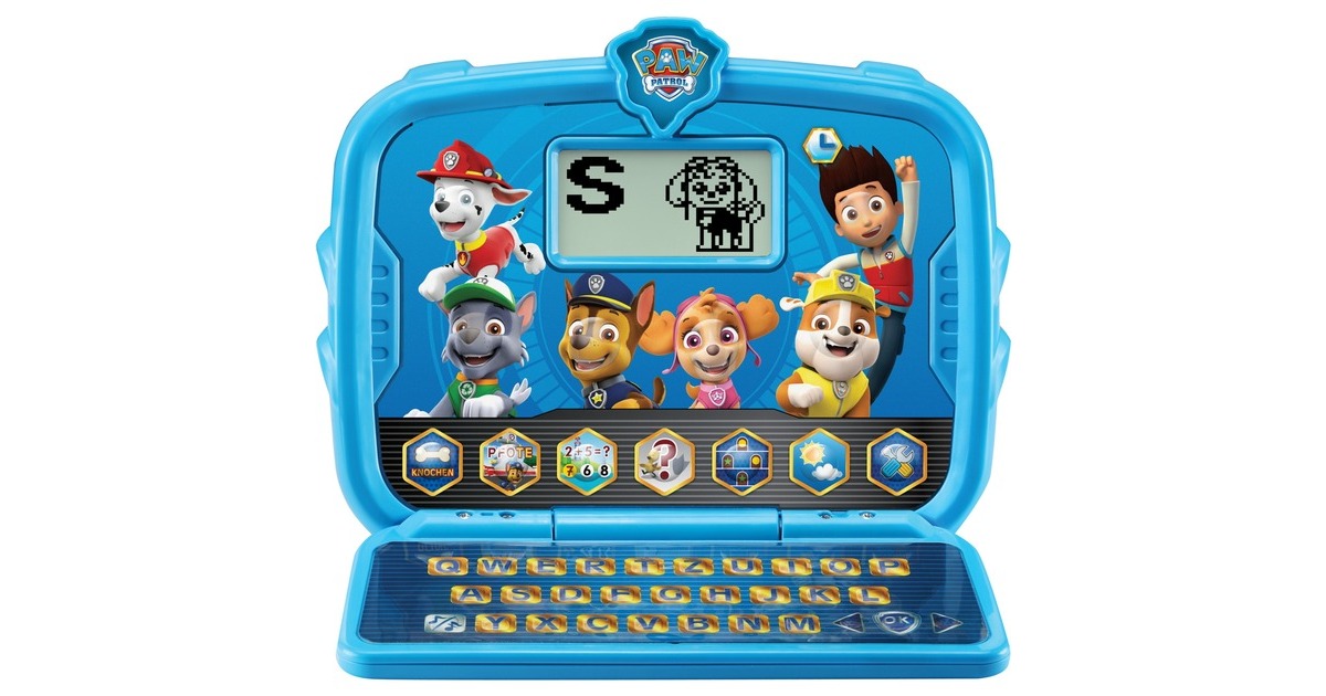VTech PAW Patrol Lernlaptop, Lerncomputer(blau)