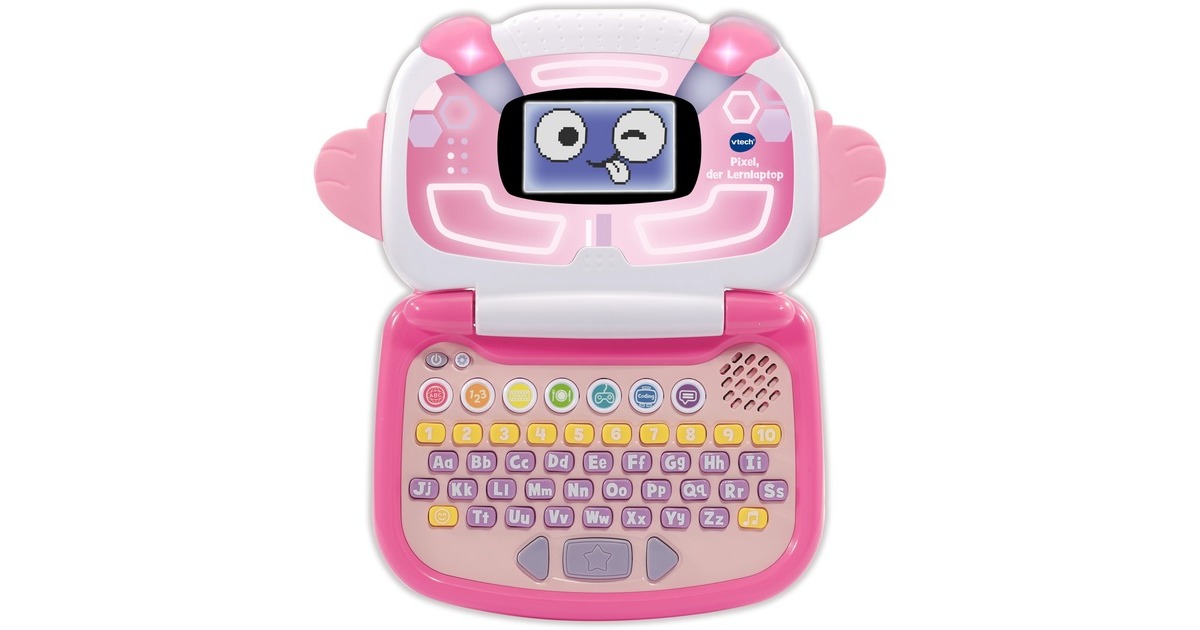 VTech Pixel, der Lernlaptop, Lerncomputer(pink)